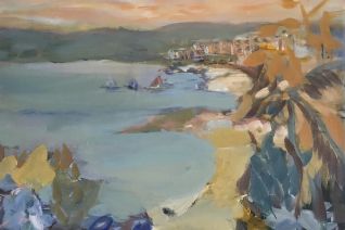 Zonsopgang , playa de Calella de Palafrugell 