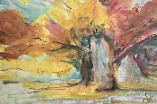 The happy tree