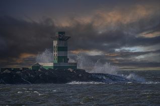 Lighthouse in the Storm