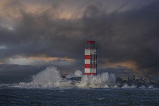 Lighthouse in the Storm