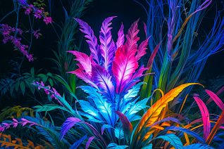  futuristic flowers 00