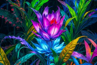  futuristic flowers 02