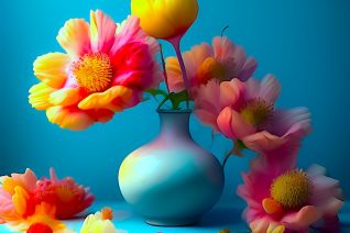  beautiful pastel flowers 