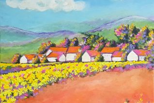 Dorpje in de  Harz  Copyright Ellen van Battum