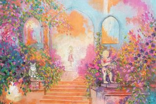 Bij het kasteel Quedlinburg