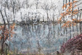 Volop winter in november - Plitvice, Kroatië