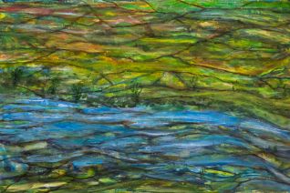 rijstvelden met terrassen