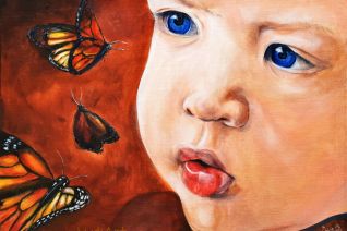 Verwondering in Acryl 