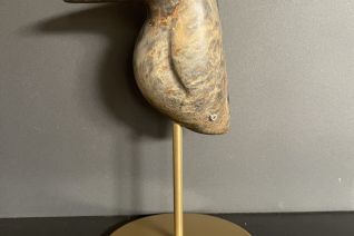 ijsvogeltje van indiaans speksteen 