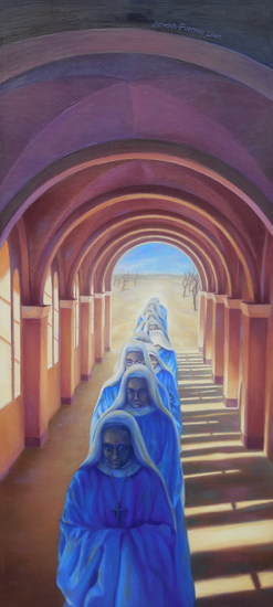 1a. Nonnen in De Laatste Gang...