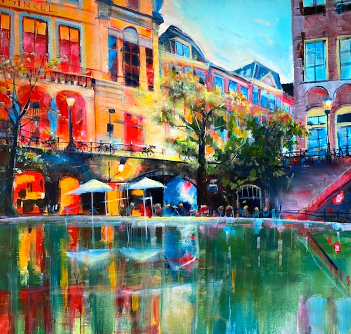 Zomeravond Oudegracht