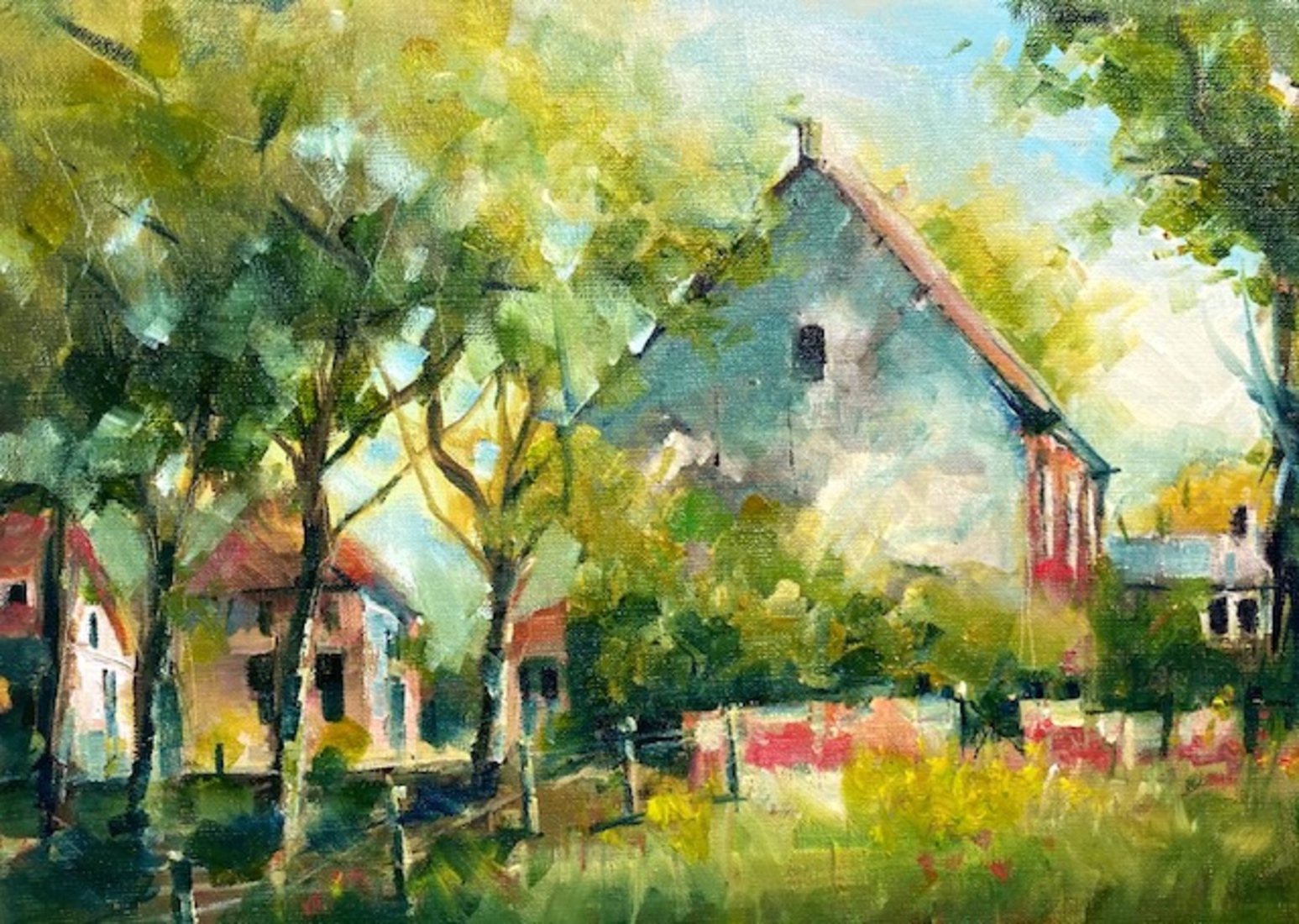 Schalkwijk, bij de Pastorie