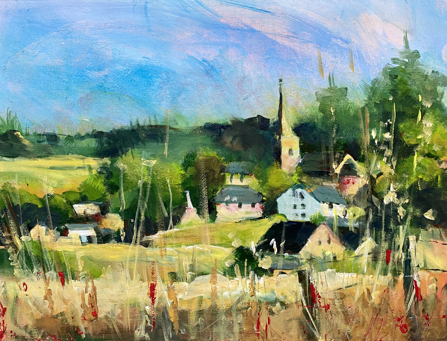 Ortho, le village pres de la Roche en Ardennes