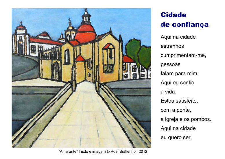 Kunstkaart Cidade de confianca