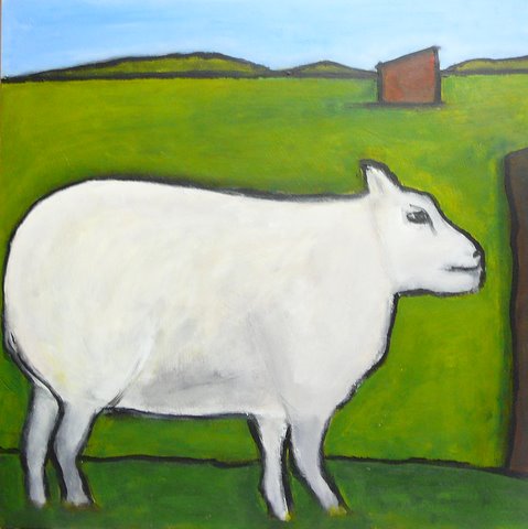 Schaapachtig Texel