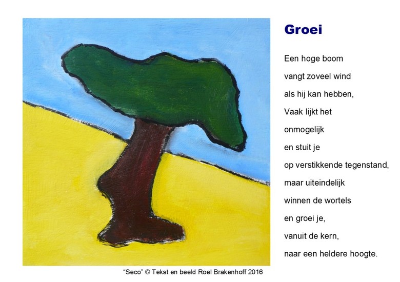 Kunstkaart Groei