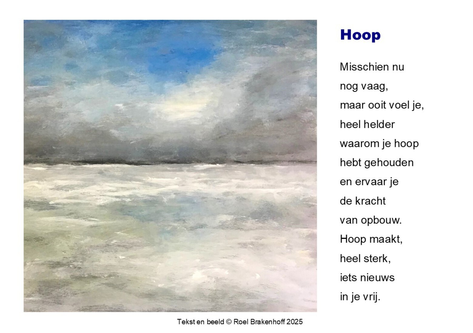 Kunstkaart Hoop 2