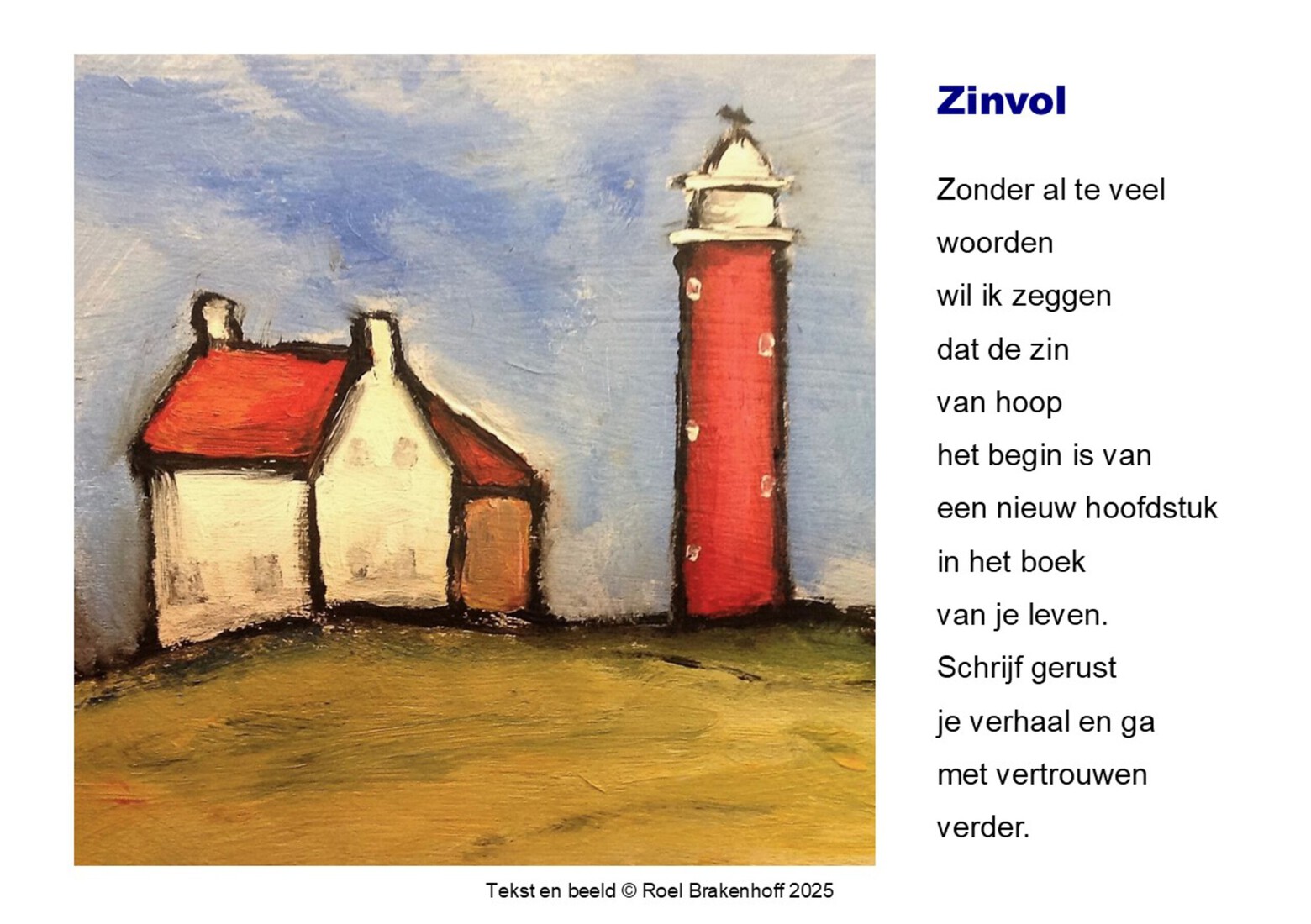 Kunstkaart Zinvol