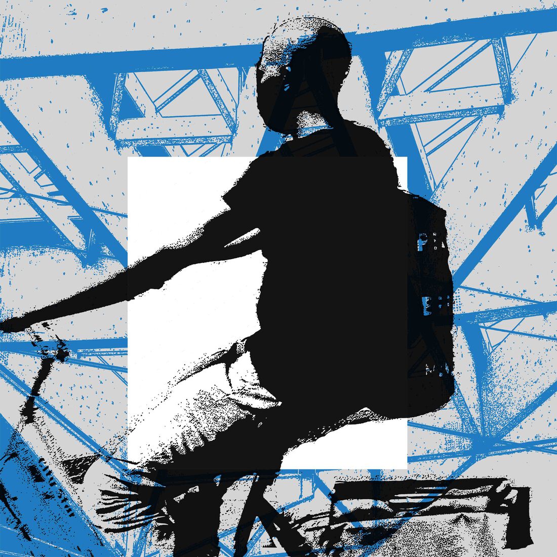 City bike 5, - digitale art print