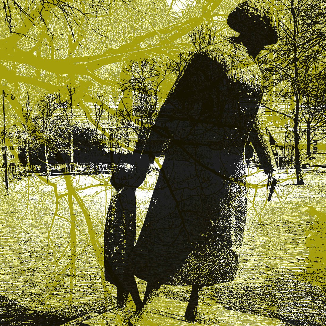 Moeder en Kind, Breda. - digital art print