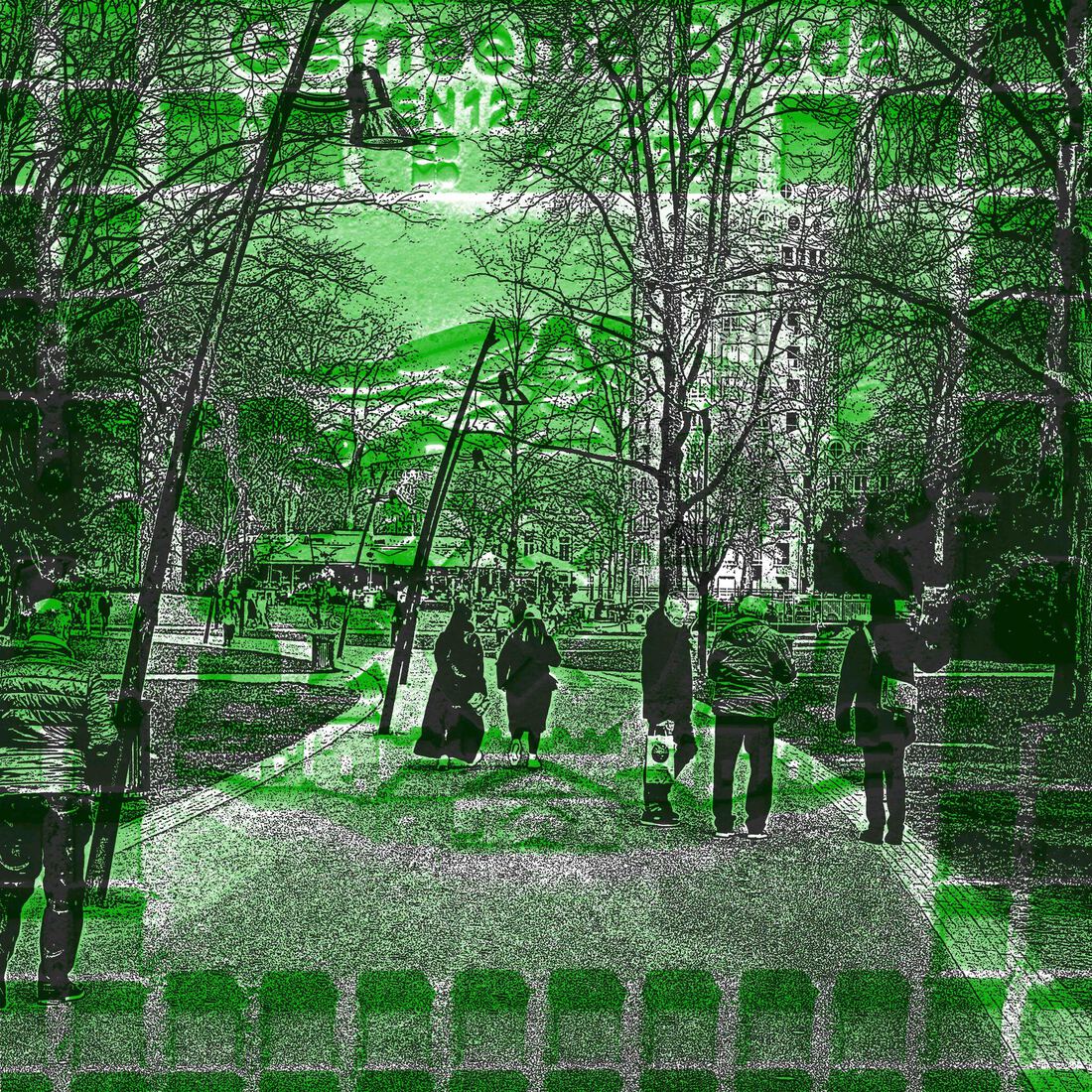 't Huis Breda. - digital art print