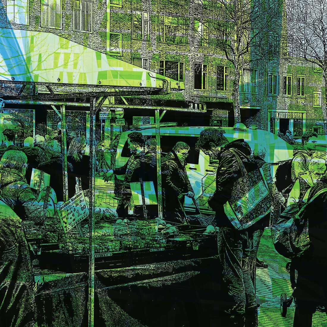 De Mart 3, Rotterdam. - digital  fine art print