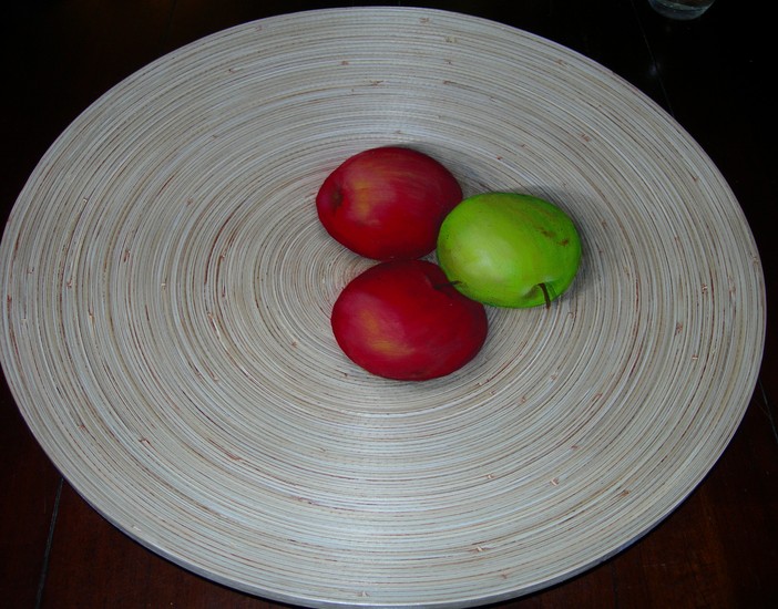 Ronde fruitschaal