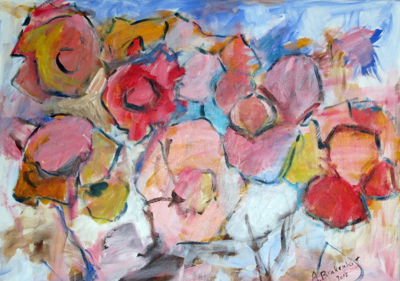 fantasie in tedere kleuren.