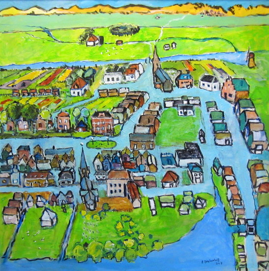 Straten fantasie Uitgeest