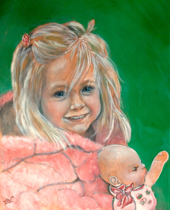 Vloeibare grafiet op museumkarton