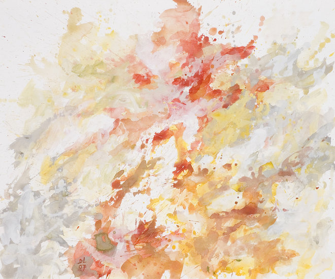 'Sunday early morning' gouache nr G.659