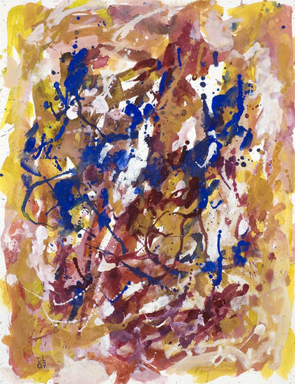 'Tamed whirl' gouache nr G.615