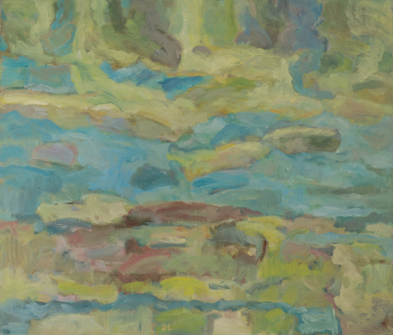 abstract landschap zonder titel nr. 444