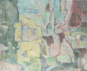 Een verzameling abstracte olieverfschilderijen en enkele goaches, geschilderd door Daan Lemaire tussen 1983 en 2006