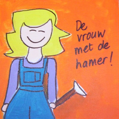 De vrouw met de hamer