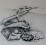 Potloodtekeningen met grafietpotlood