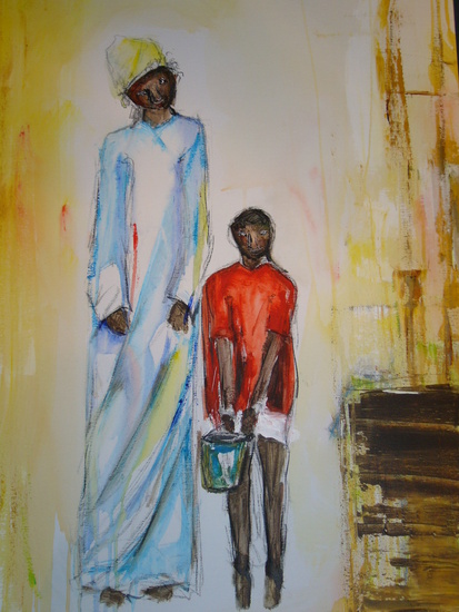 Brings water to......