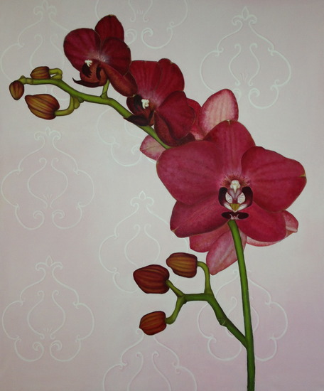 9-Orchidee tak (groot)