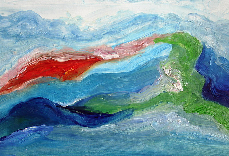 van Gogh in the water