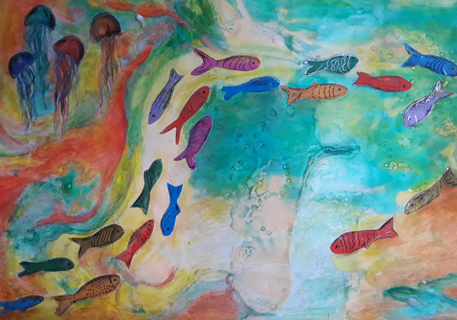 Calidas agua del tropico