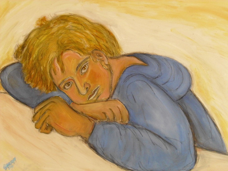 Verzonken in gedachten