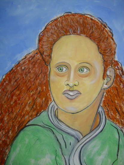 Meisje met rood haar