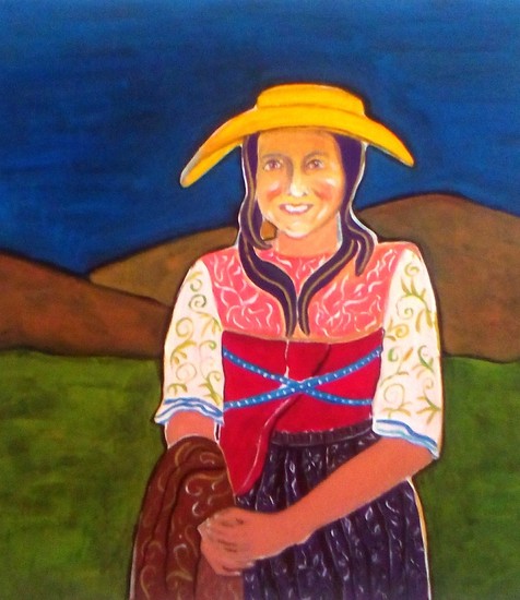 Meisje in oud-Zeeuwse klederdracht