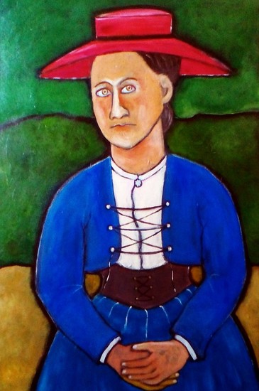 Meisje met rode hoed