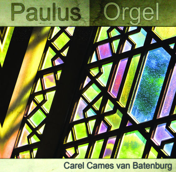 Omslag orgel-cd Carel Cames van Batenburg