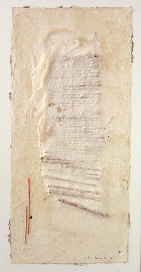 Compositie met rode lijn