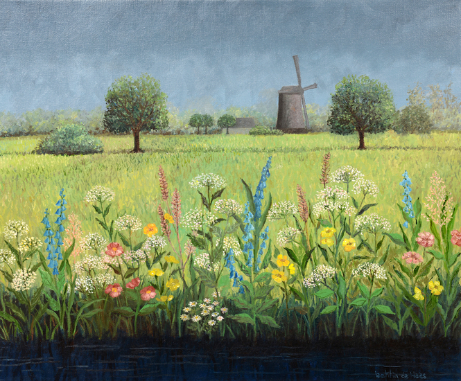 before the rain in spring