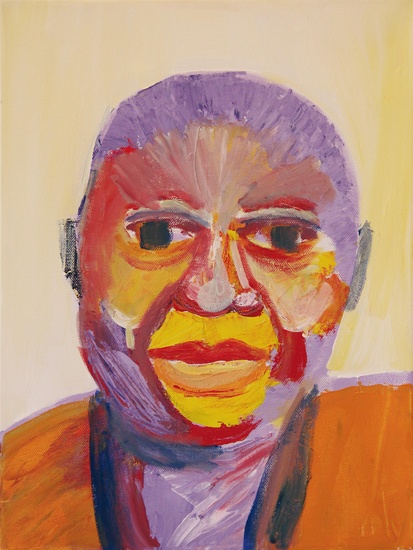 3) Afrikaanse man met zwarte ogen