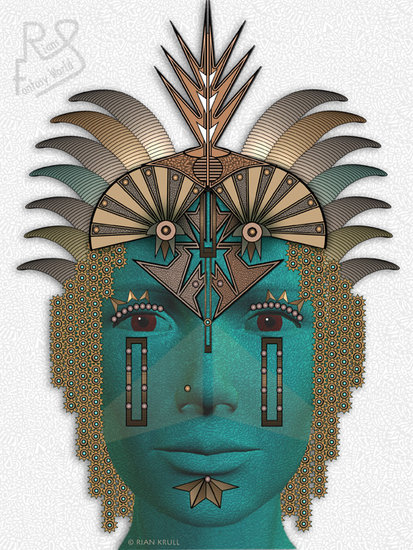 Masker Egyptische stijl