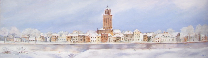 deventer in wintersfeer